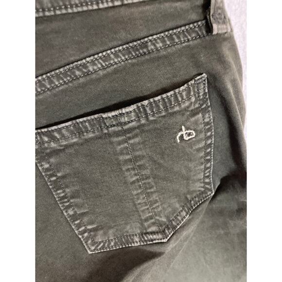 Rag & Bone Dark Olive Skinny Jeans Women’s Size 26 – Premium Designer Denim - Picture 5 of 7